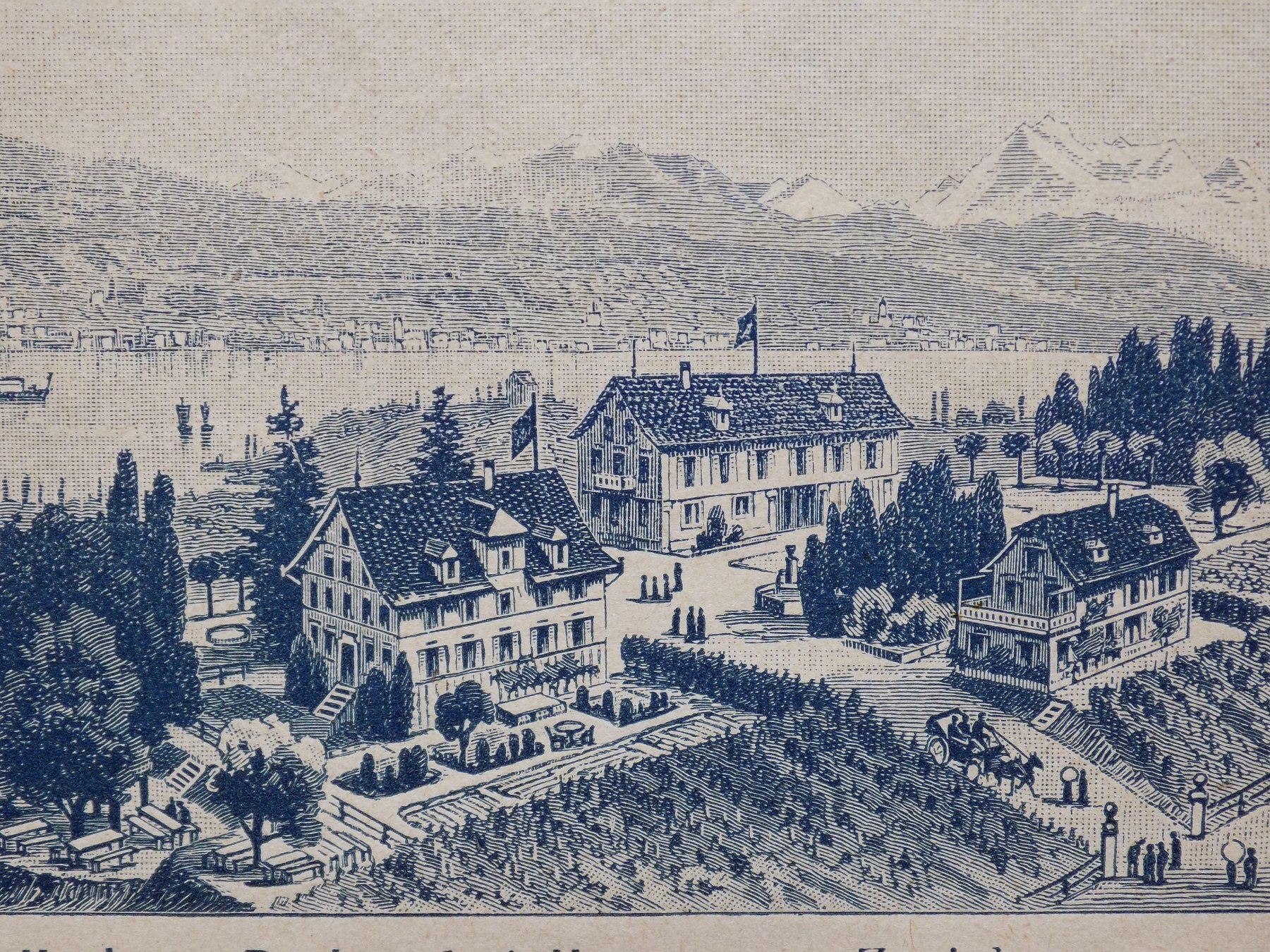 Incisioni: Horgen Kurhaus Bocken – Usato da Risch venduto da Rischli15 2