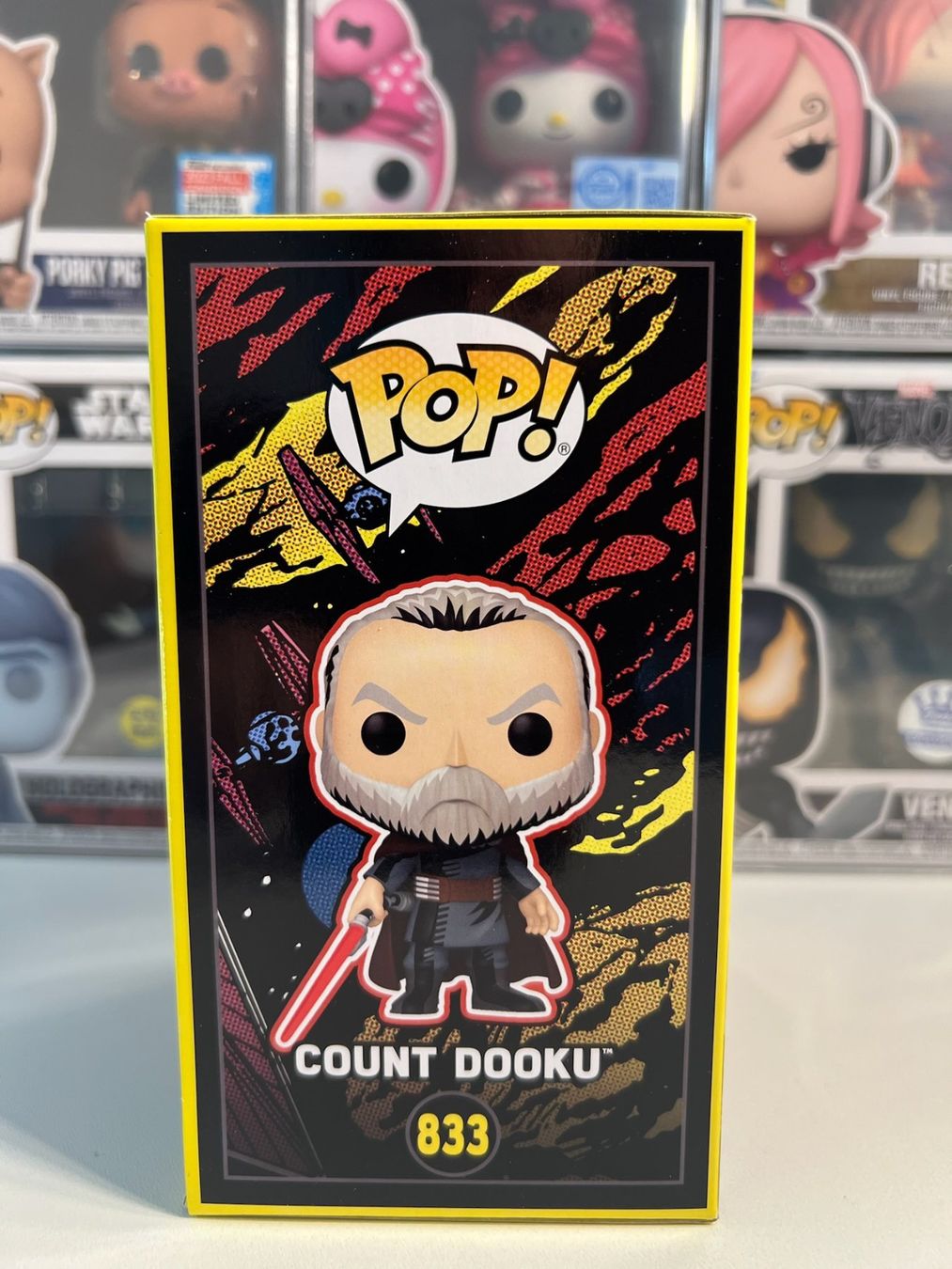 Funko Statuette: Funko POP! Star Wars Count Dooku Retro Series – Nuovo e nell'imballaggio originale da Le Mouret venduto da perfectbijou 1