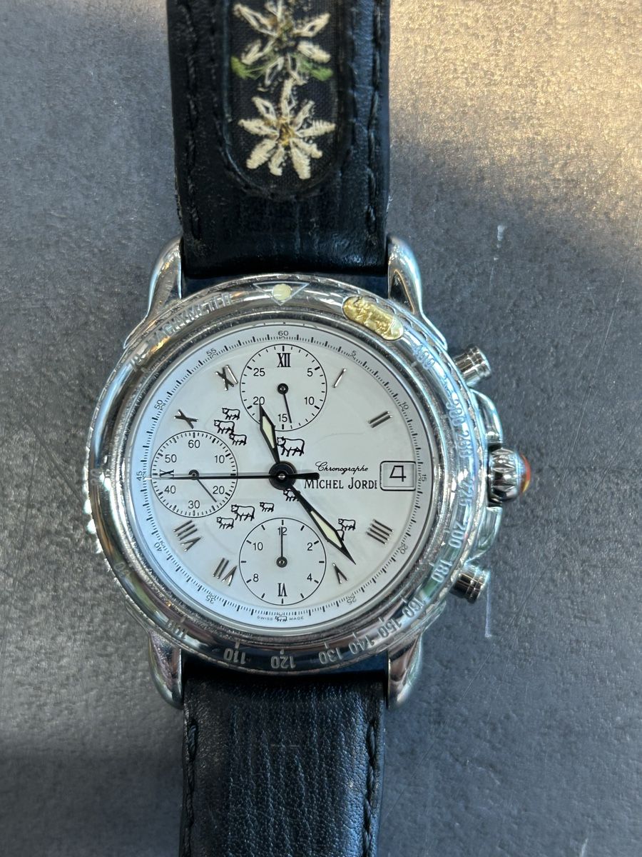 Michel Jordi Orologi: MICHEL JORDI ETHNO CHRONOGRAPH DATE AUTOMATIC VALJOUX – Usato da Aeschi b. Spiez venduto da davidS744 9
