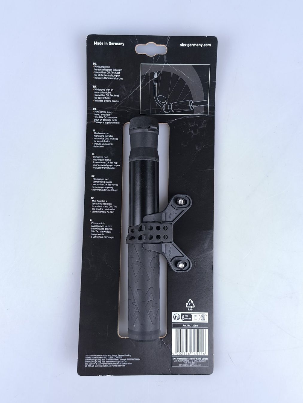 Sks Pumpen: SKS Airflex Explorer Clik Tec Minipumpe – Gebraucht aus Rüti ZH von Restwert_Rueti_ZH 1