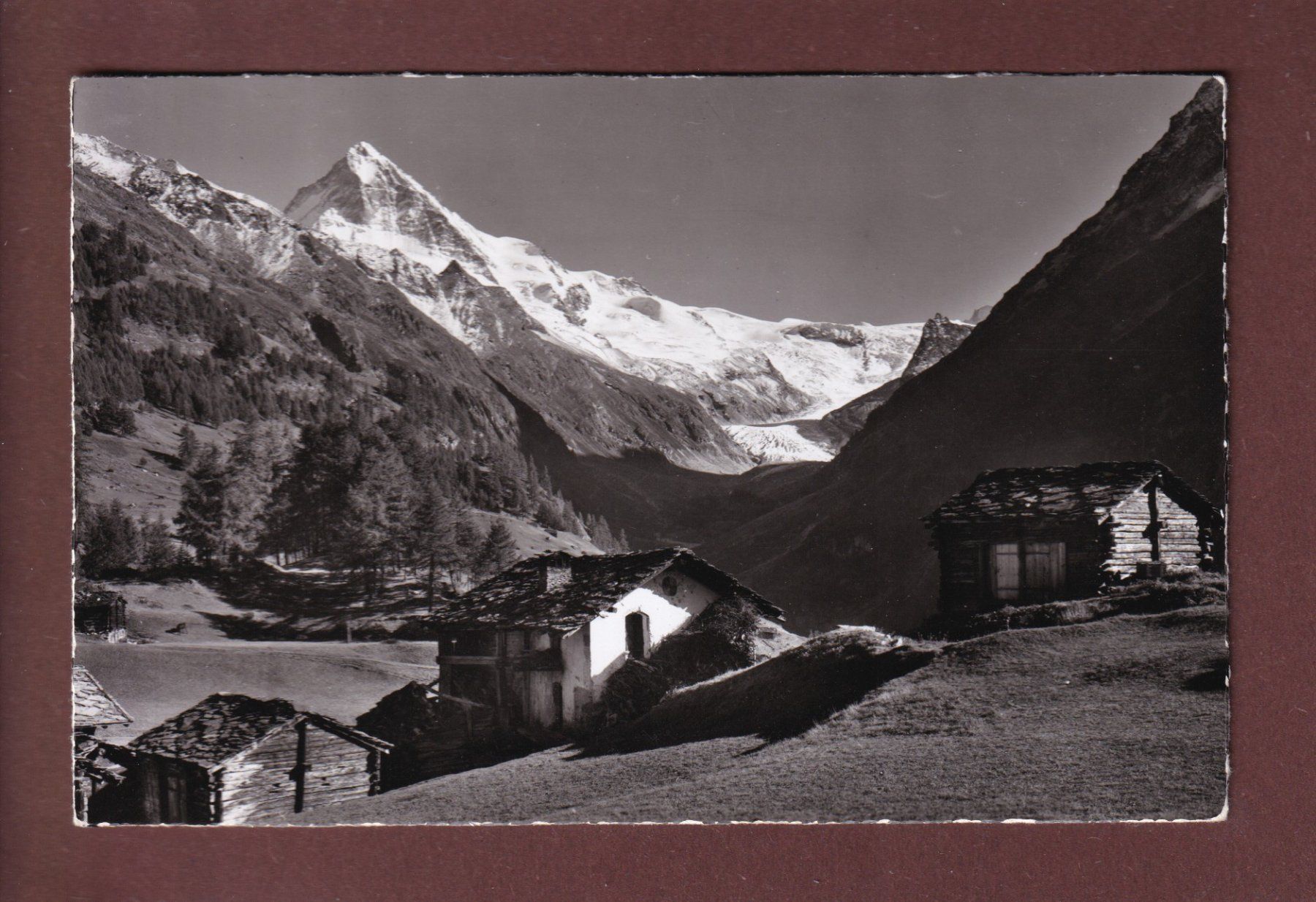 Cartoline postali: A LA FORCLA D'HERENS - Dent Blanche – Usato da Pully venduto da nicecards