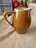 Retro Keramik Krug von Rössler, 2Liter, braun, Vintage Look,