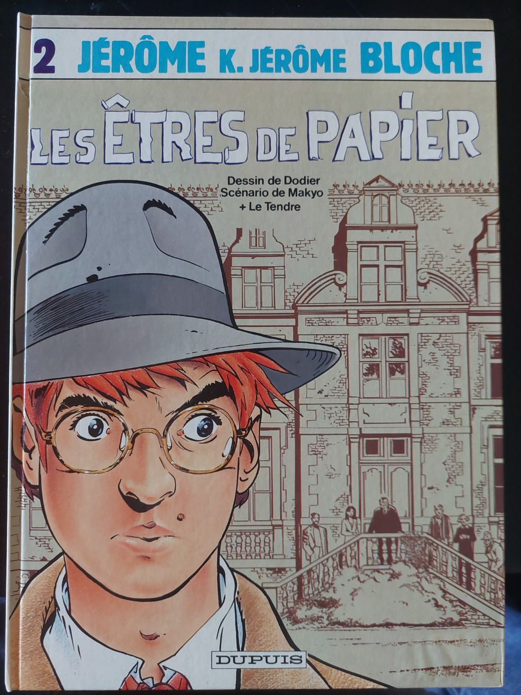 Fumetti: JEROME K. BLOCH  N°2 EO  Les êtres de papier – Usato da Neuchâtel venduto da skajams