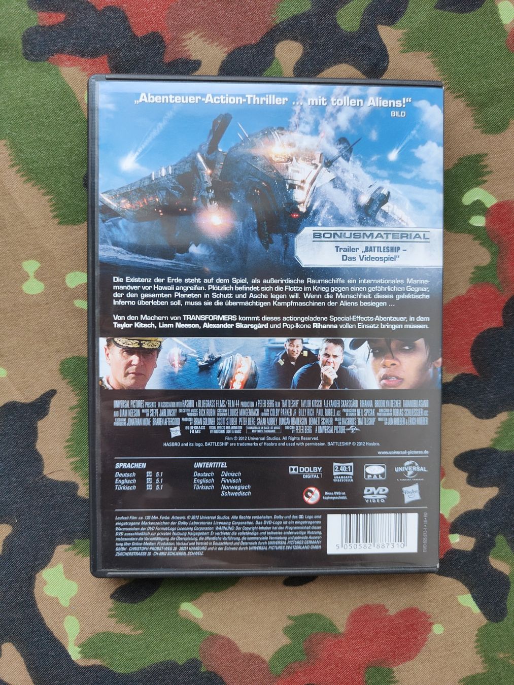 Tutti i DVDs: DVD Battleship – Usato da Bauma venduto da SwissMilitaria 1