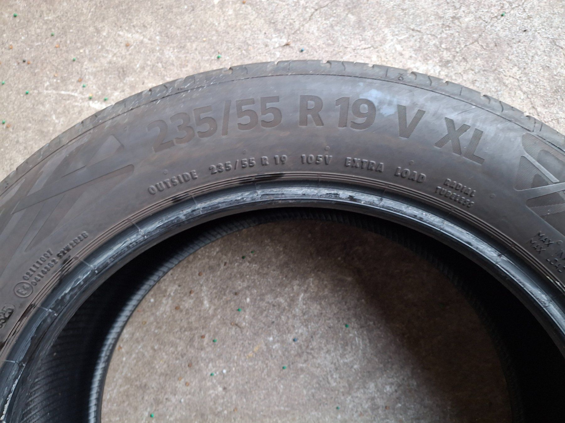Continental Pneus & Kompletträder: 4 x 235/55 R 19 105 V Continental Eco 6 – Gebraucht aus Baar von PEPPE09 3