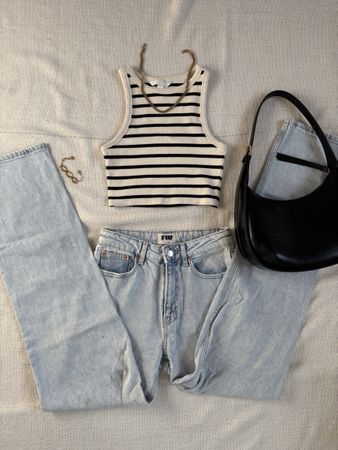 jeans tally weijl bleu, taille 34