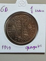 GB - 1/2 crown - 1949 - Georges 6 