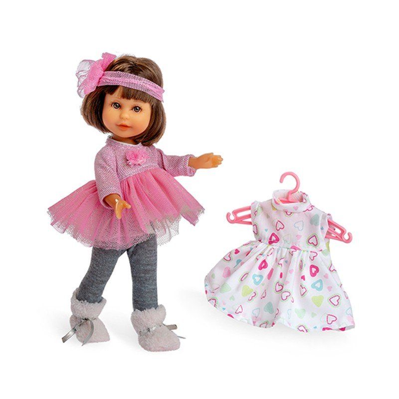 Bambole: Puppe Irene Berjuan 22 cm. – Nuovo e nell'imballaggio originale da Biel/Bienne venduto da Spiel-Markt