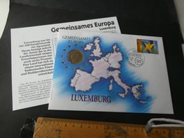 Luxemburg 1992, Münzbrief
