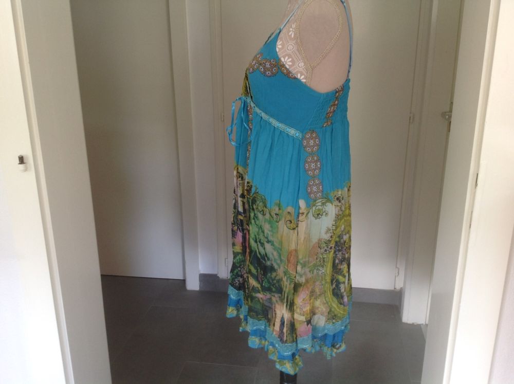 Robe D'été Pour Fille Dani - Taille 18 Mois, Mélange Coton - Neuf Avec étiquettes