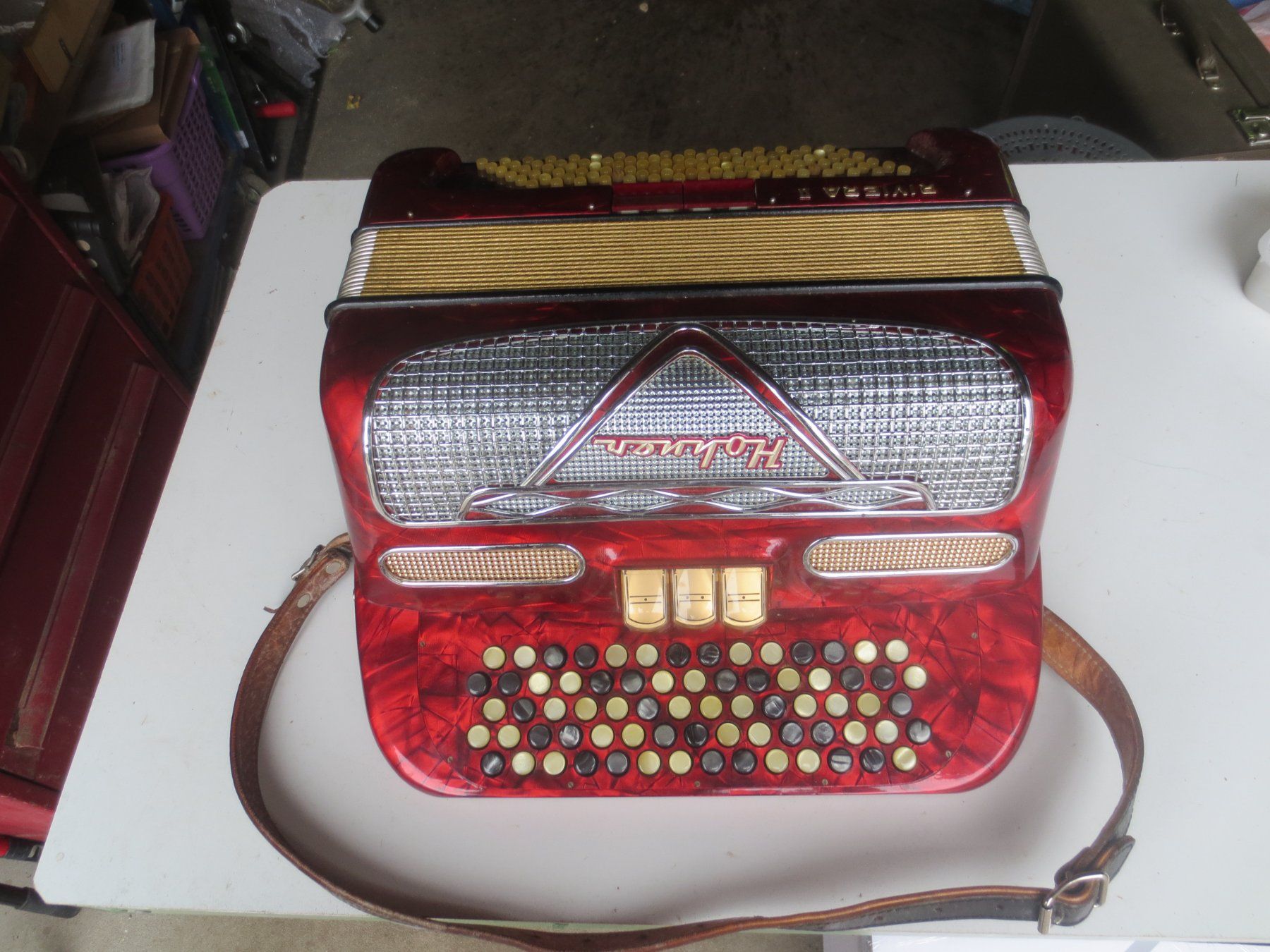 Hohner Musikinstrumente: Akkordeon – Gebraucht aus Weier im Emmental von waefler03 7
