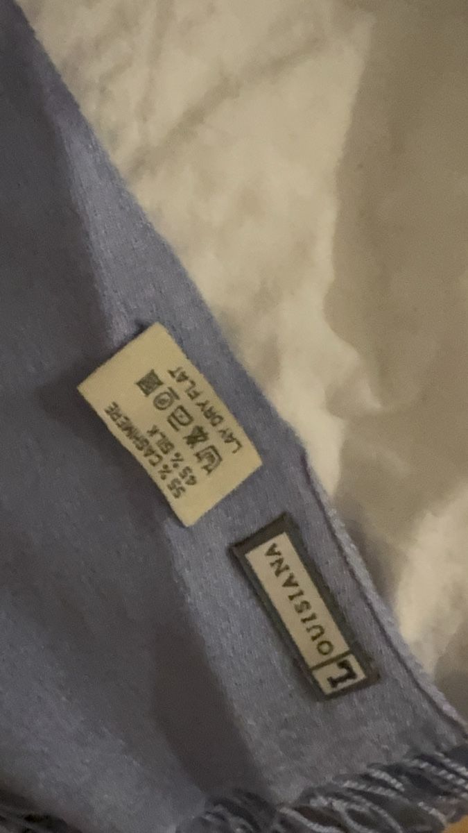 Foulard & Sciarpe: Pashmina Schal hellblau – Nuovo (secondo la descrizione) da Zürich venduto da Altnic 2