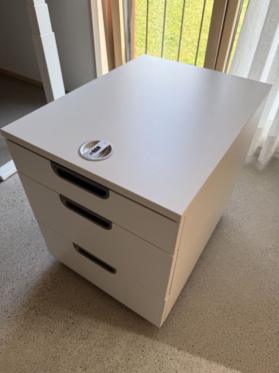 Ikea Banconi: Rollcontainer Weiss 3 Schubladen – Usato da Zumikon venduto da bobsi2012 4