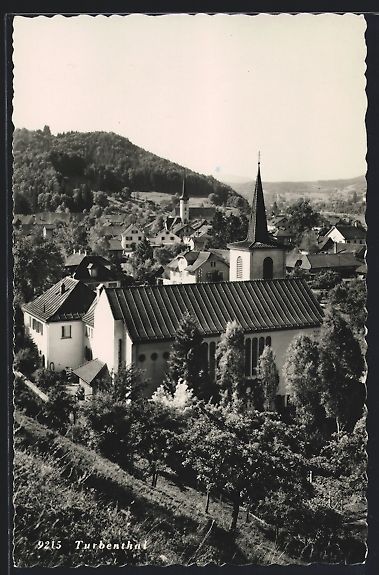Cartes postales: Turbenthal, Totalansicht von einem Hang  – D'occasion à Berlin par bartko-reher