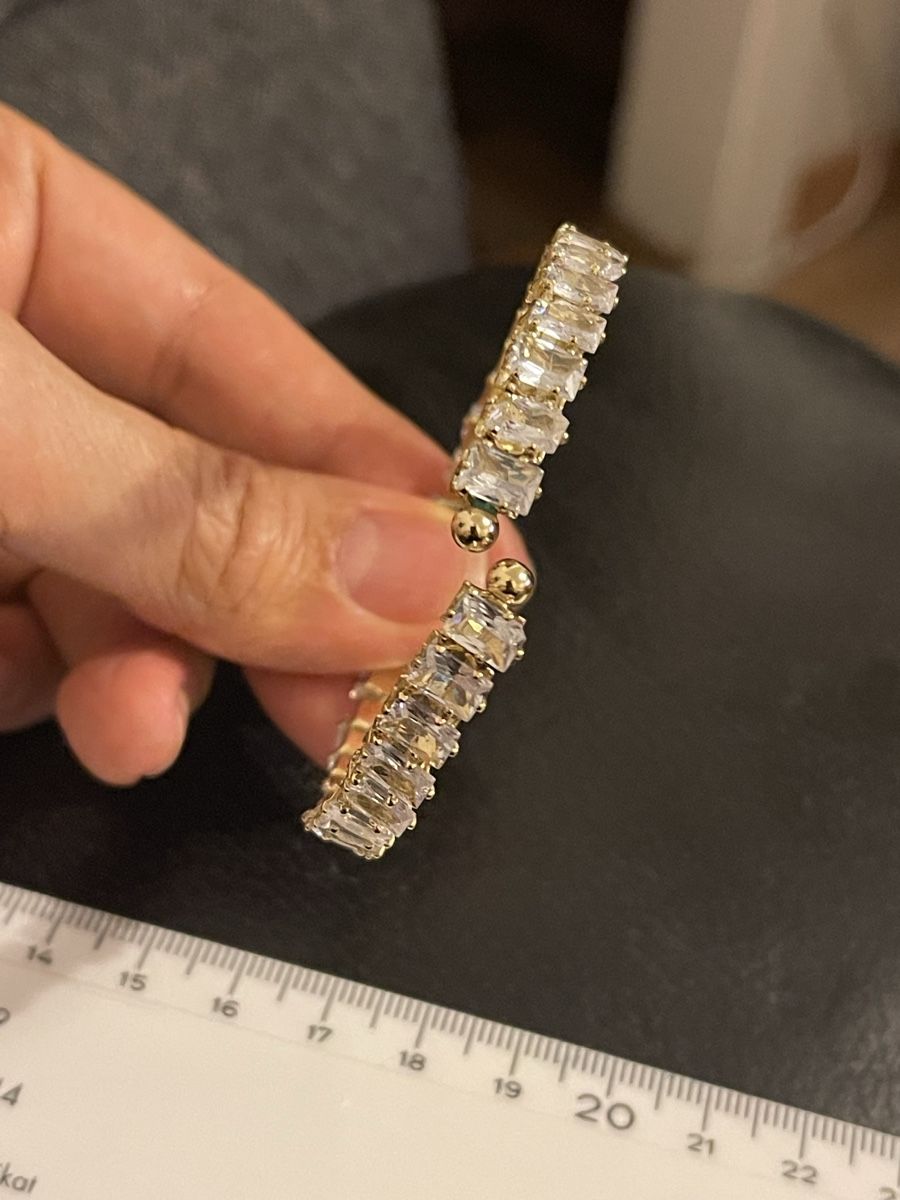 Armbänder & -reifen: Bracelet doré avec strass comme neuf  – Neu (gemäss Beschreibung) aus Kloten von Vermicelles 5