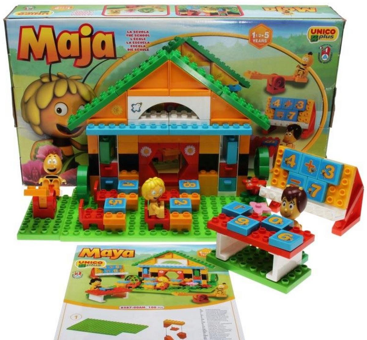Hello Kitty Kit di costruzioni: Unico Plus Biene Maya; rares Set die Schule – Usato da Sirnach venduto da sagrotin