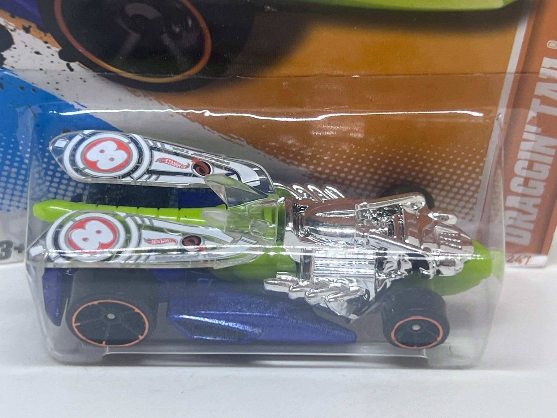Hot Wheels Modellini d'auto: Hot Wheels Draggin' Tail – Nuovo e nell'imballaggio originale da Wildegg venduto da LaaBoutique 2
