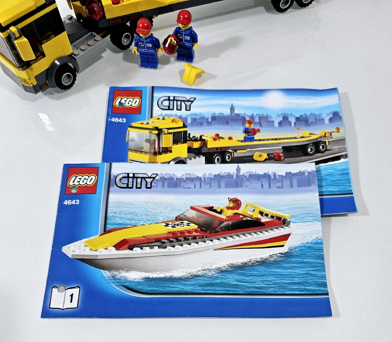 Lego Kit di costruzioni: LEGO CITY 4643 LKW MIT POWERBOOT – Usato da Turbenthal venduto da Ddanuh 7