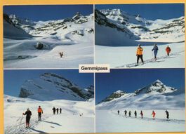 LEUKERBAD Ski-Langlauf auf dem Gemmipass