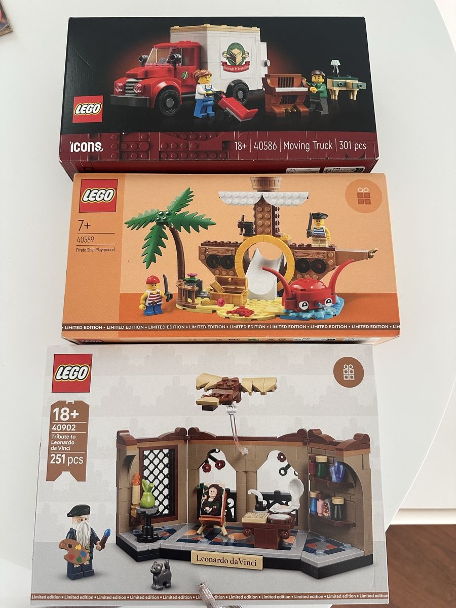 Lego Kit di costruzioni: Lego Paket 3 Sets NEU & OVP – Nuovo e nell'imballaggio originale da Zürich venduto da ConnyLee