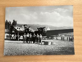 Historische Ansichtskarte: Fliegende Festung am Zugersee ...