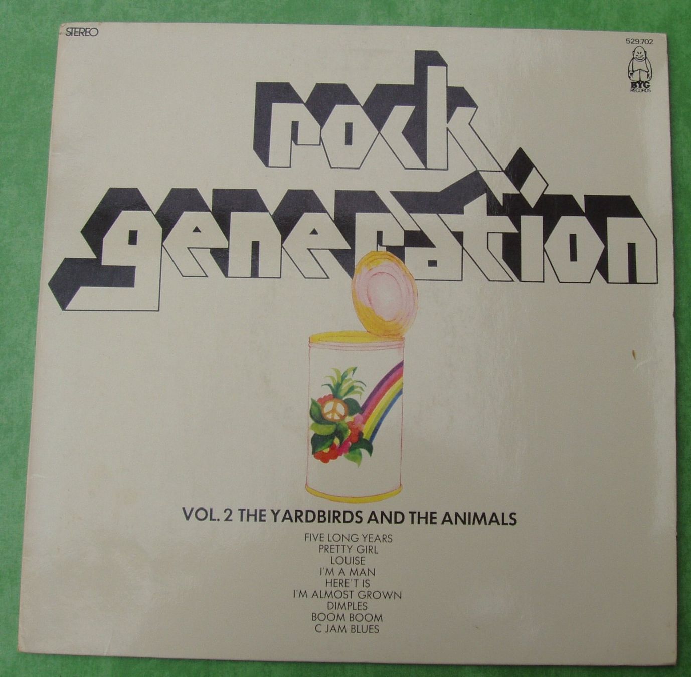 Vinyles: ANIMALS & YARDBIRDS Rock Generation Vol. 2 – D'occasion à Boussens par catfood01
