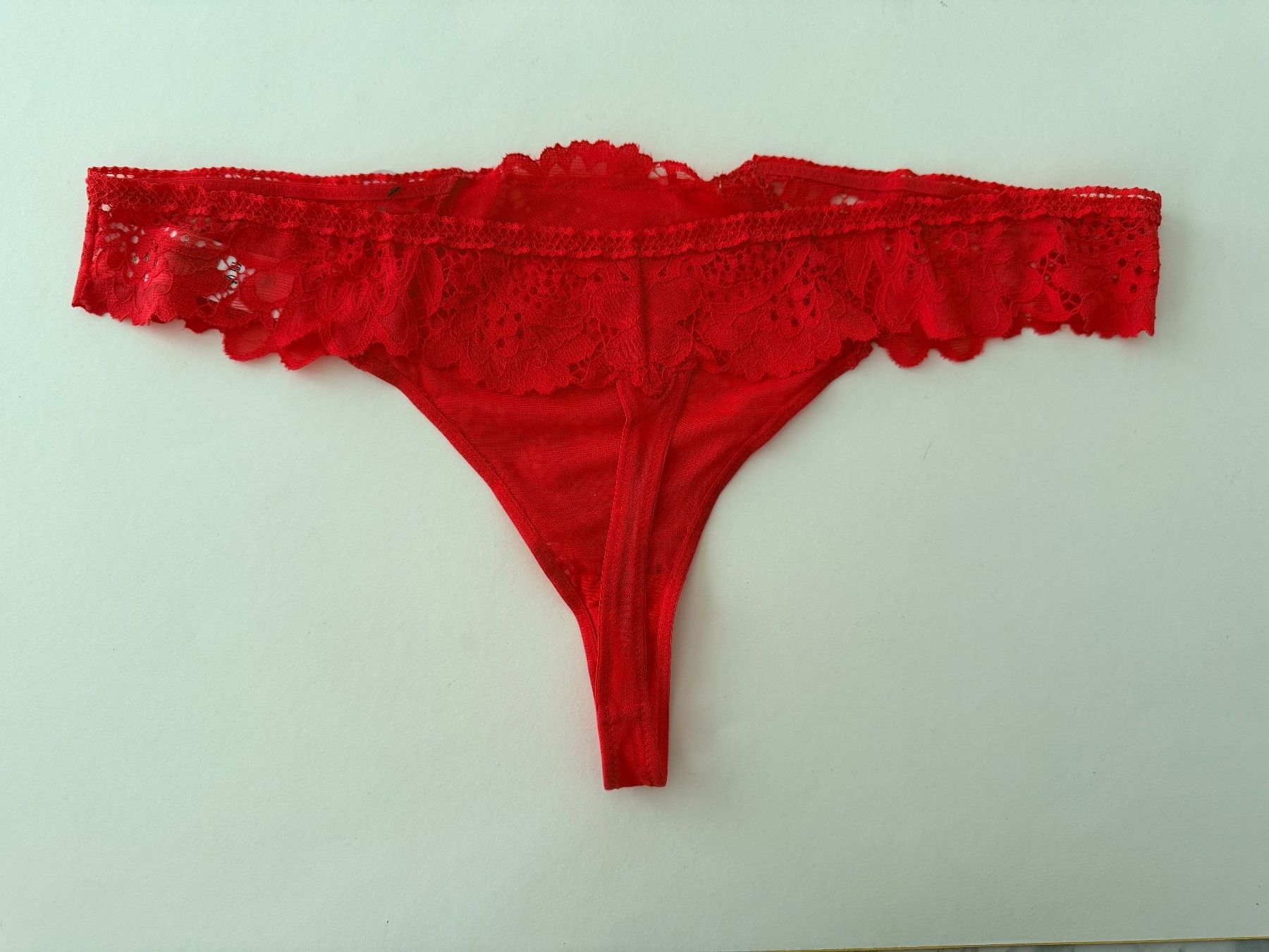 Hunkemöller Sonstige Unterwäsche: HUNKEMÖLLER, String, Grösse XXL, Farbe Rot – Neu und originalverpackt aus Rudolfstetten von gst_g7xl 1
