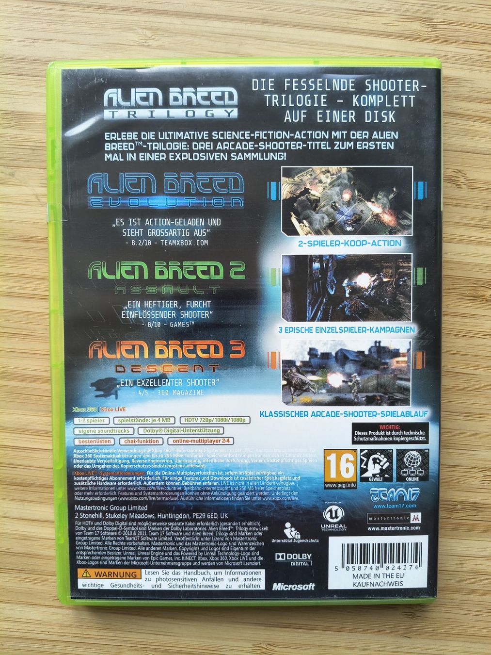 Jeux: Alien Breed Trilogy (XBox 360) – D'occasion à Riedholz par ste_96cd 1