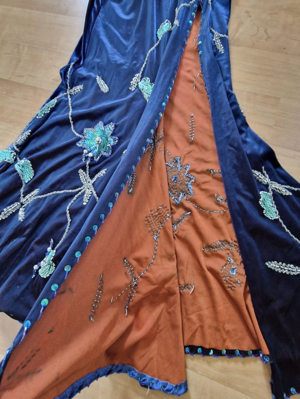 Vestiti: Orientalisches Bauchtanzkleid, dunkelblau – Usato da Weggis venduto da Oswadan 2