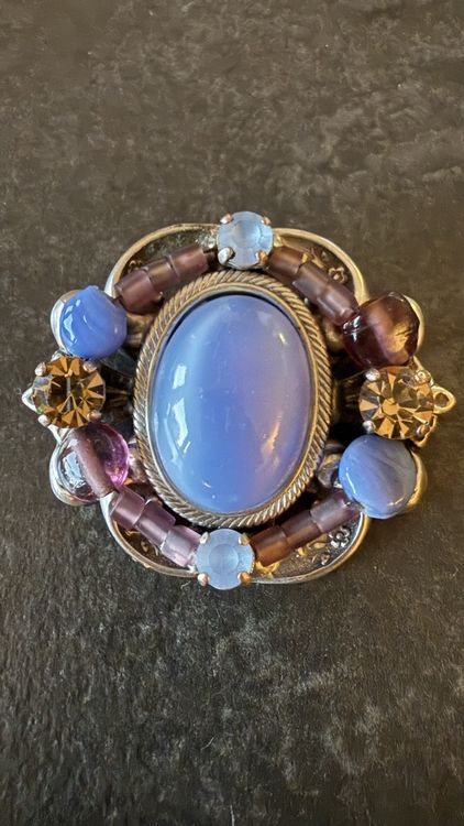 Boucles d'oreilles asymétriques bleues | Bijoux Fantaisie & Accessoires