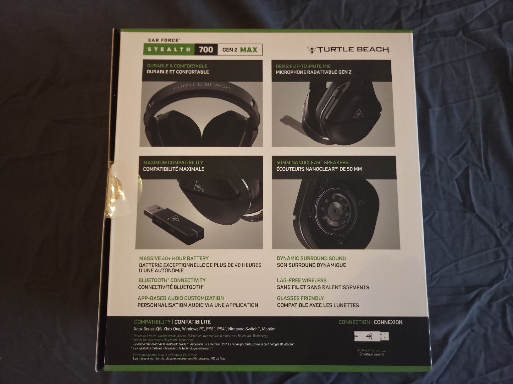 Giochi: Turtle Beach Stealth 700 Gen 2 MAX - Casque Gaming sans fil – Nuovo (secondo la descrizione) da Meyrin venduto da lorenzoking24 1