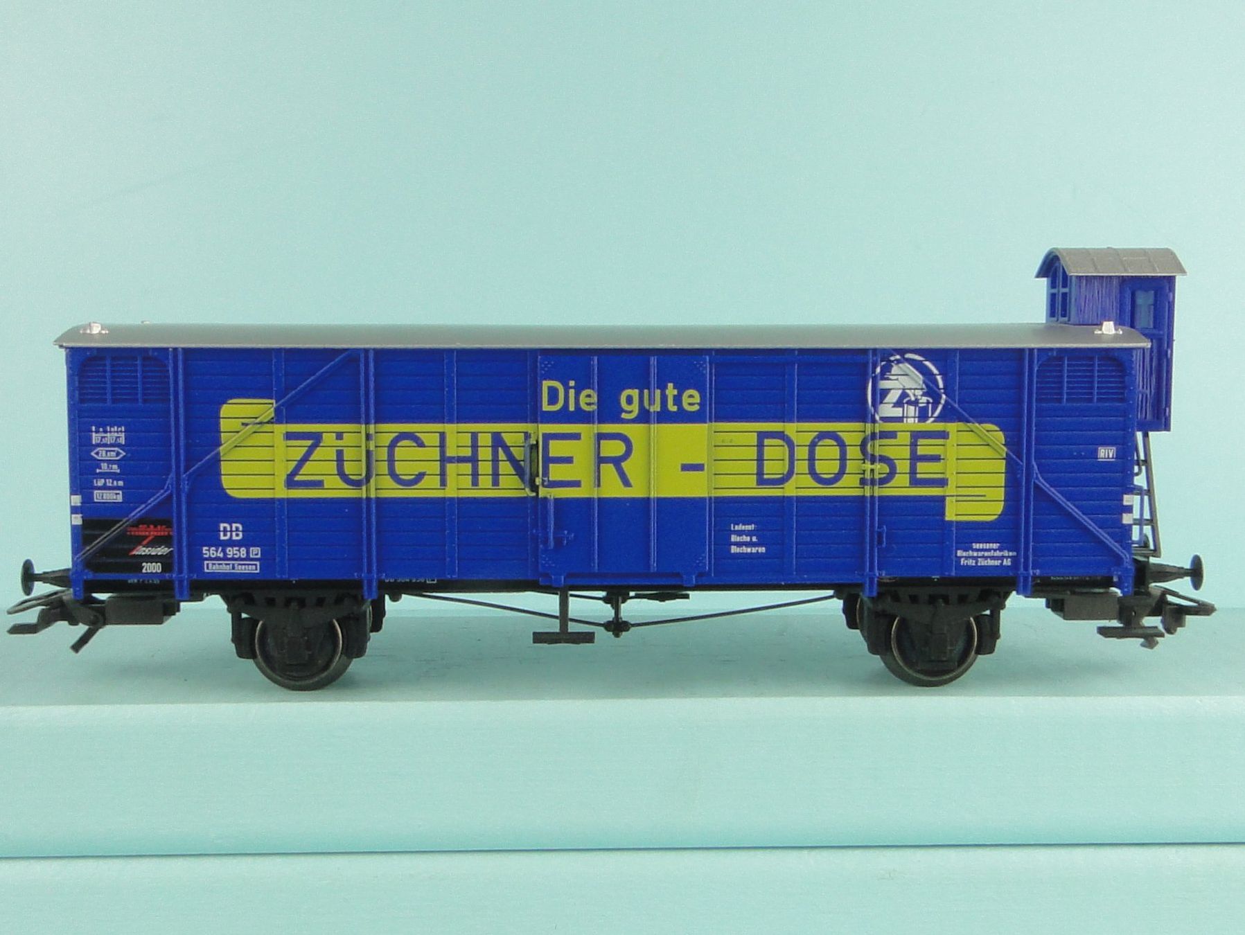 Märklin Modellini di ferrovie: Märklin H0 Züchner Dose – Usato da Bülach venduto da Albitrain 3