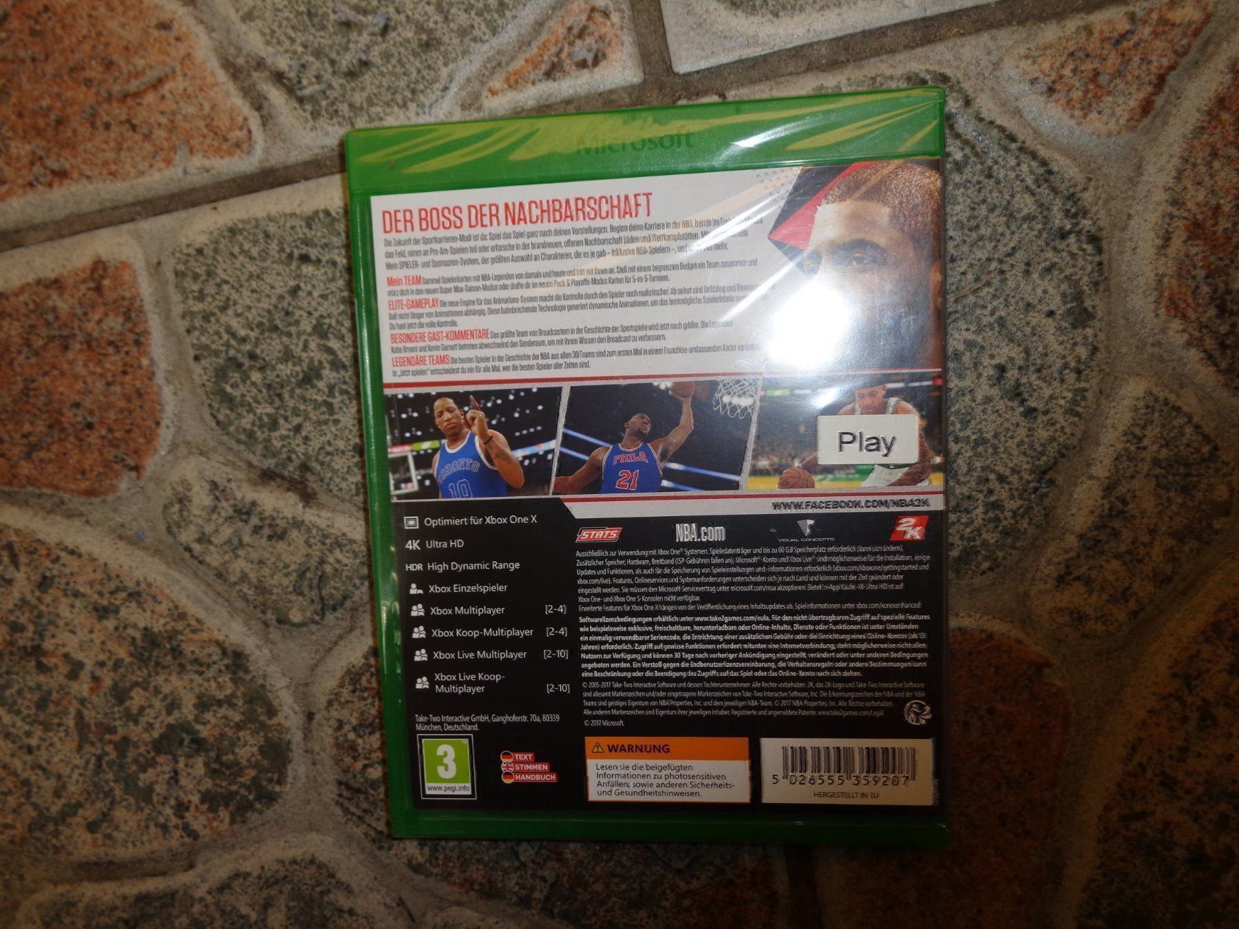 Giochi: NBA 2K18 XBOX ONE NEUWARE – Nuovo e nell'imballaggio originale da Olten venduto da Disc-Ausverkauf 1