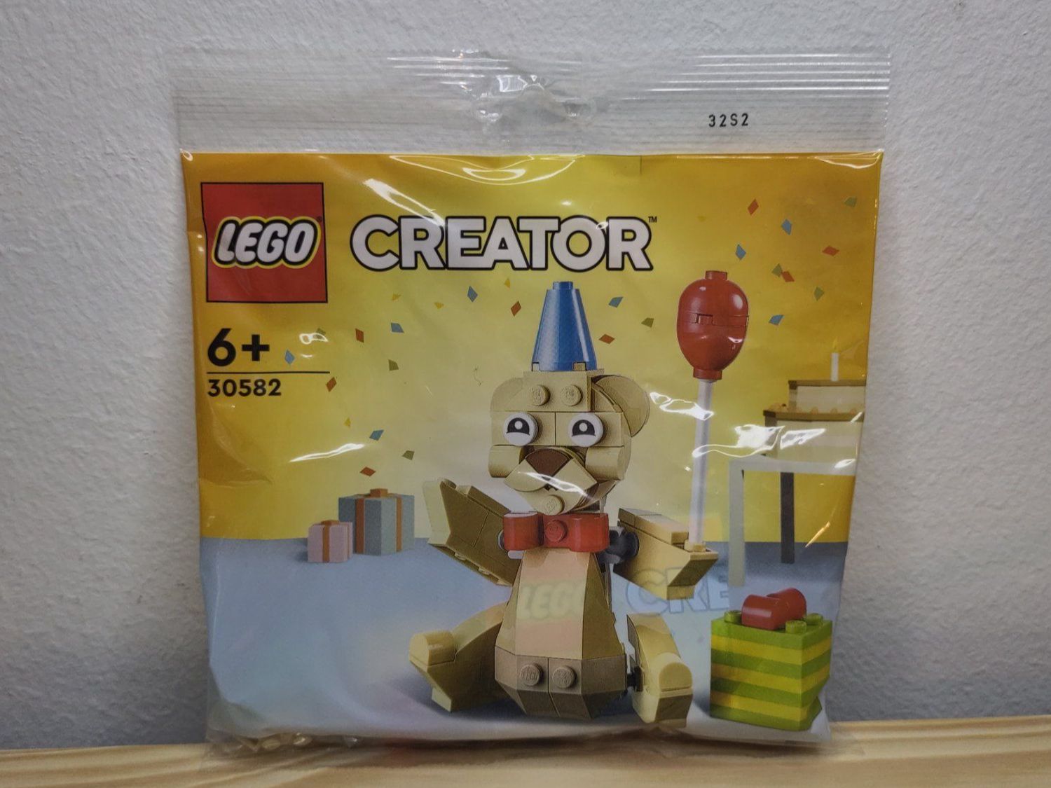 Lego Kit di costruzioni: LEGO Geburtstagsbär Birthday Bear Polybag Creator 30582 – Nuovo e nell'imballaggio originale da Zug venduto da RepTCG