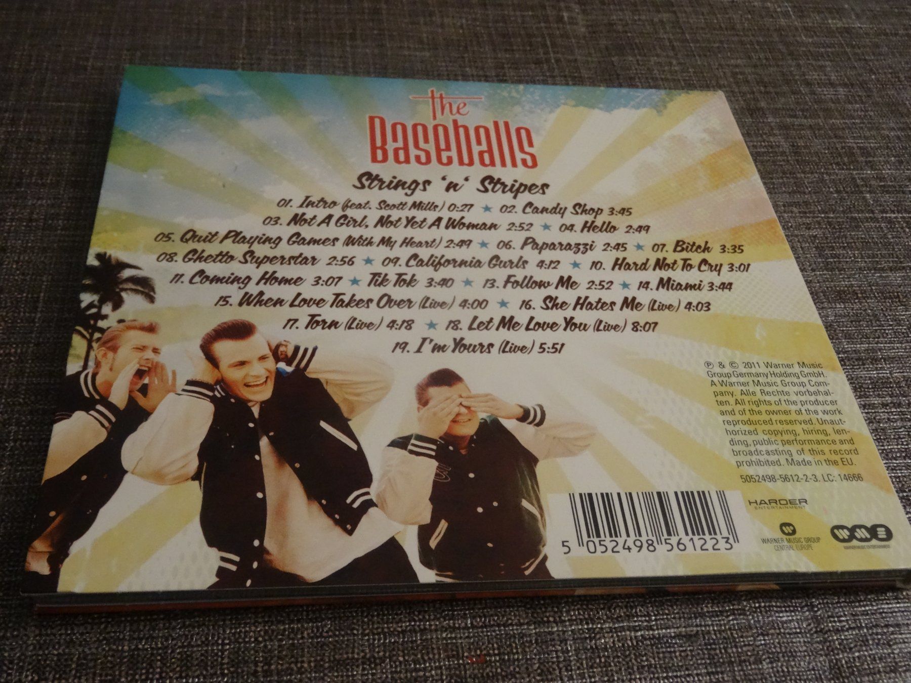 CDs: The Baseballs - Strings 'n' Stripes CD – D'occasion à Olten par Disc-Ausverkauf 1