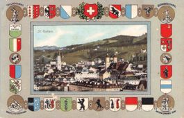 St. Gallen SG // 1908 Altstadt Denkmäler
