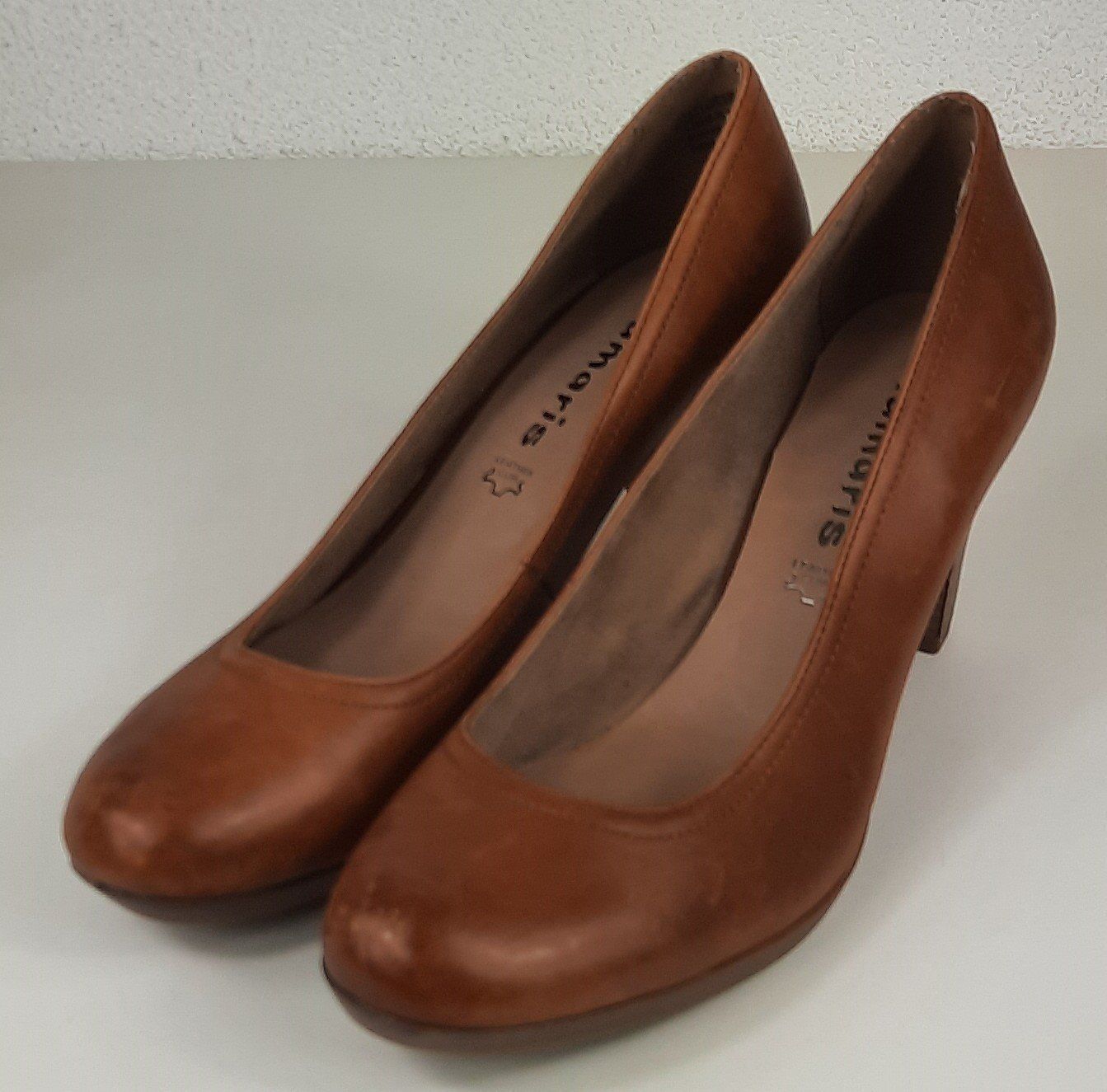 Tamaris Damenschuhe: TAMARIS Echt Leder Pumps Braun Gr. 41 – Neu (gemäss Beschreibung) aus Seuzach von VT-Collections2 5