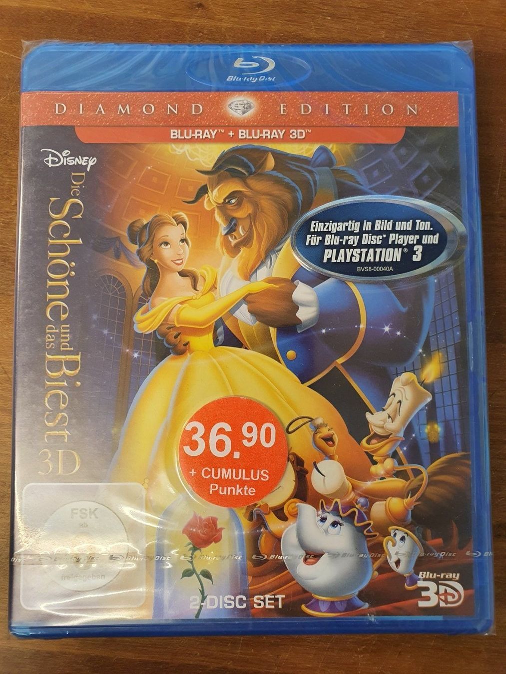 Lungometraggi: Die schöne und das Biest [3D Blu Ray] – Nuovo e nell'imballaggio originale da Zürich venduto da Pazzenreich
