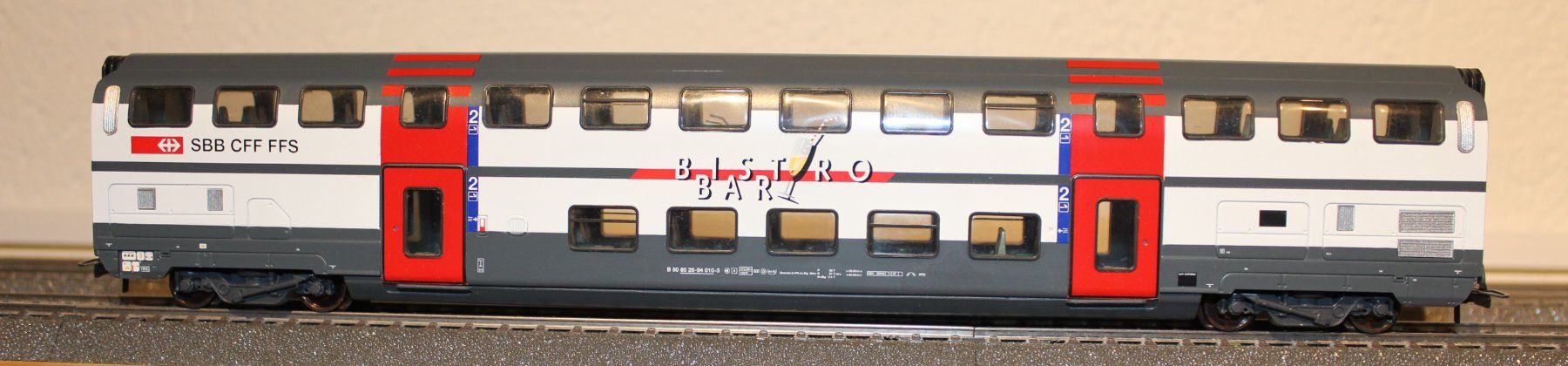 Hag Modellini di ferrovie: SBB IC 2000 Barwagen DS Bistro Bar – Nuovo (secondo la descrizione) da Baden venduto da bahnkorn 1