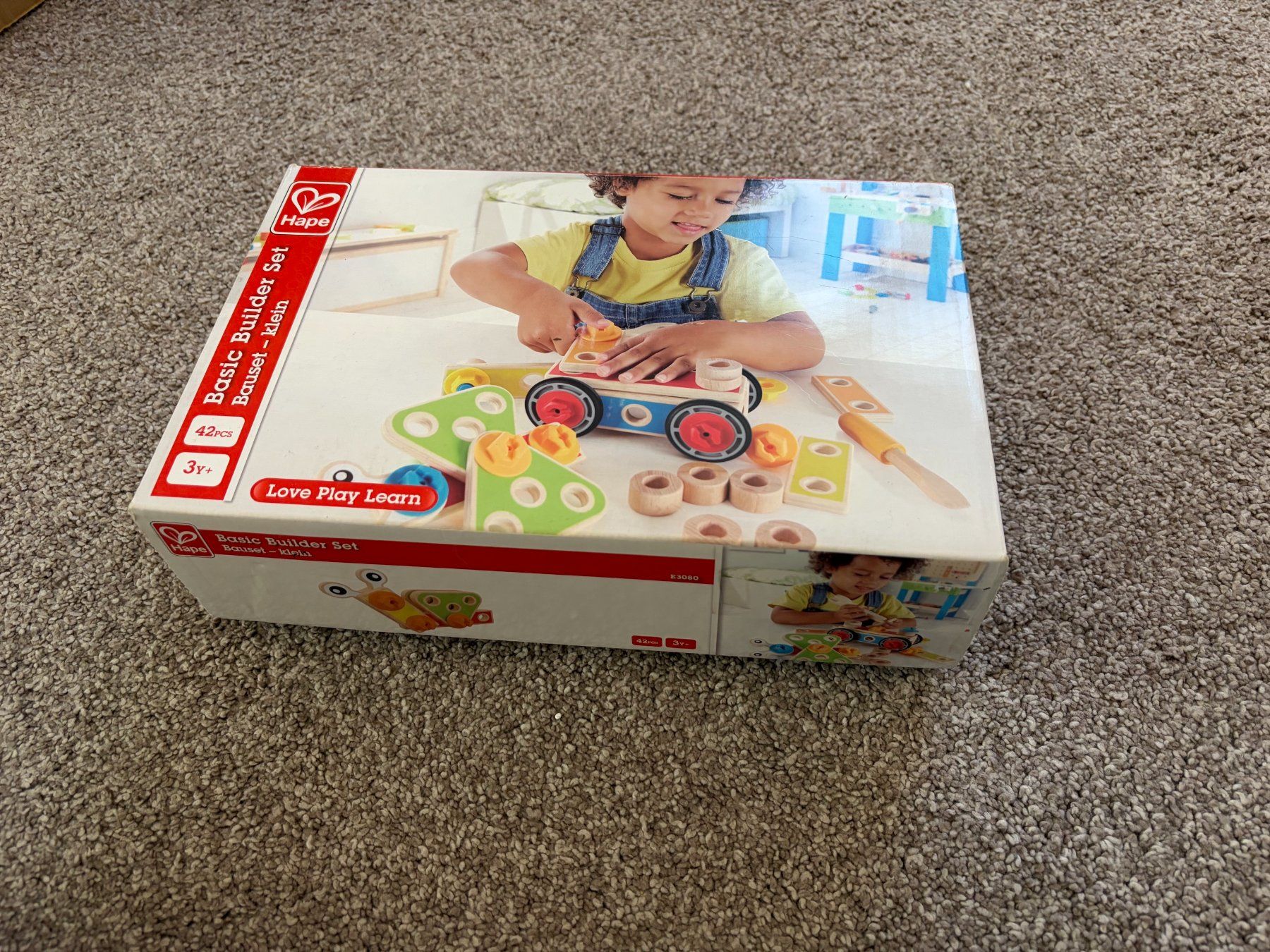 Hape Jouets: Bauset für Kleinkinder - Hape Basic Builder Set – D'occasion à Grüt (Gossau ZH) par javelin00 1