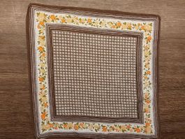 Taschentuch Motiv Blumen