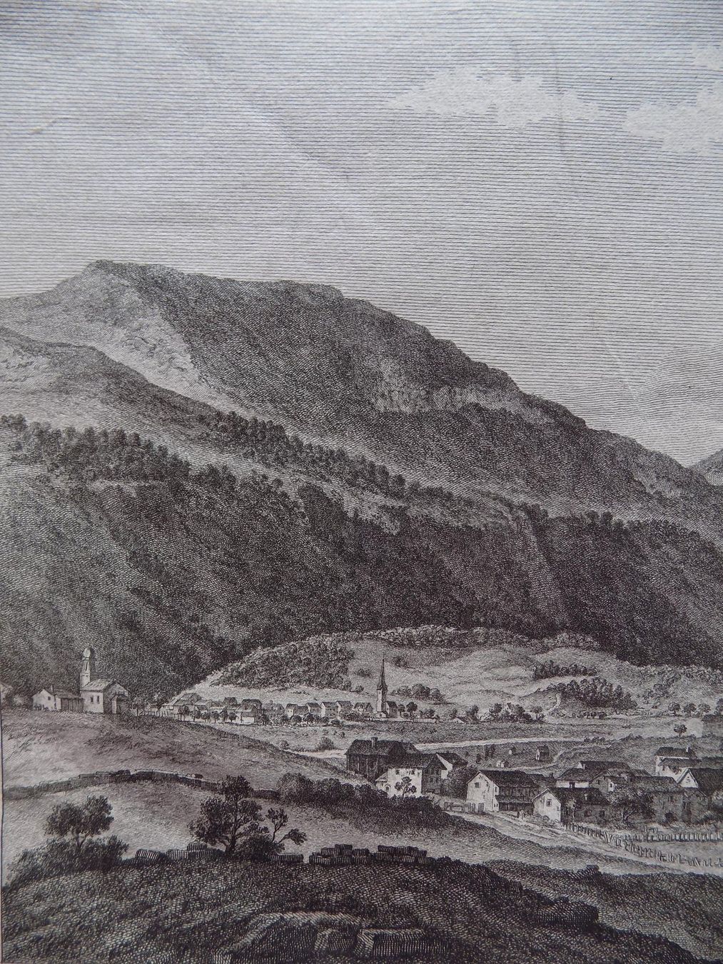 Gravures: Glarus grosser Kupferstich – D'occasion à Risch par Rischli15 4
