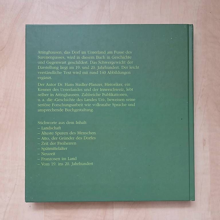 Bücher: Attinghausen - Hans Stadler-Planzer – Gebraucht aus Zug von Sunshine_113 4