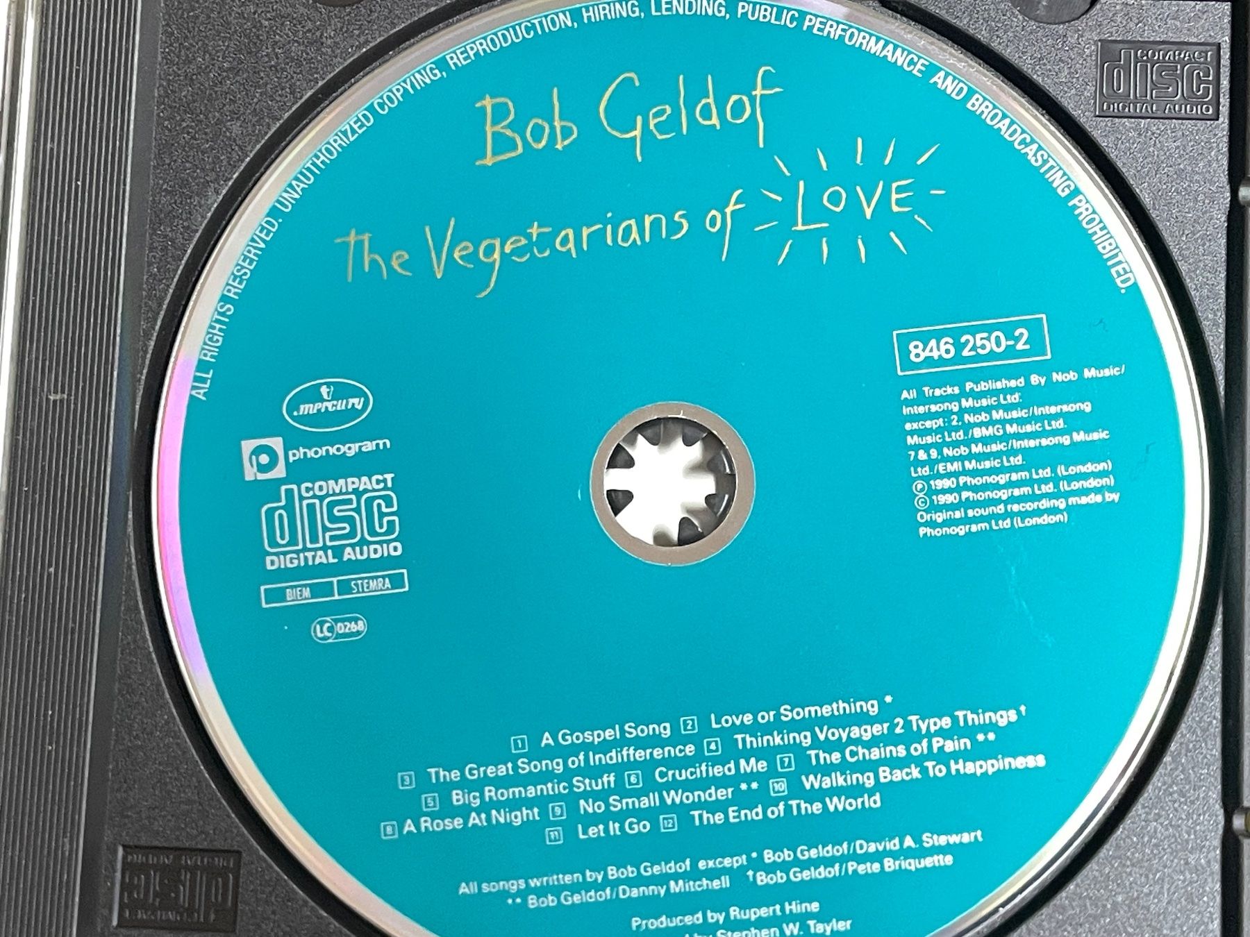 CD: Bob Geldof – Usato da Muri b. Bern venduto da AdidasCollector 2
