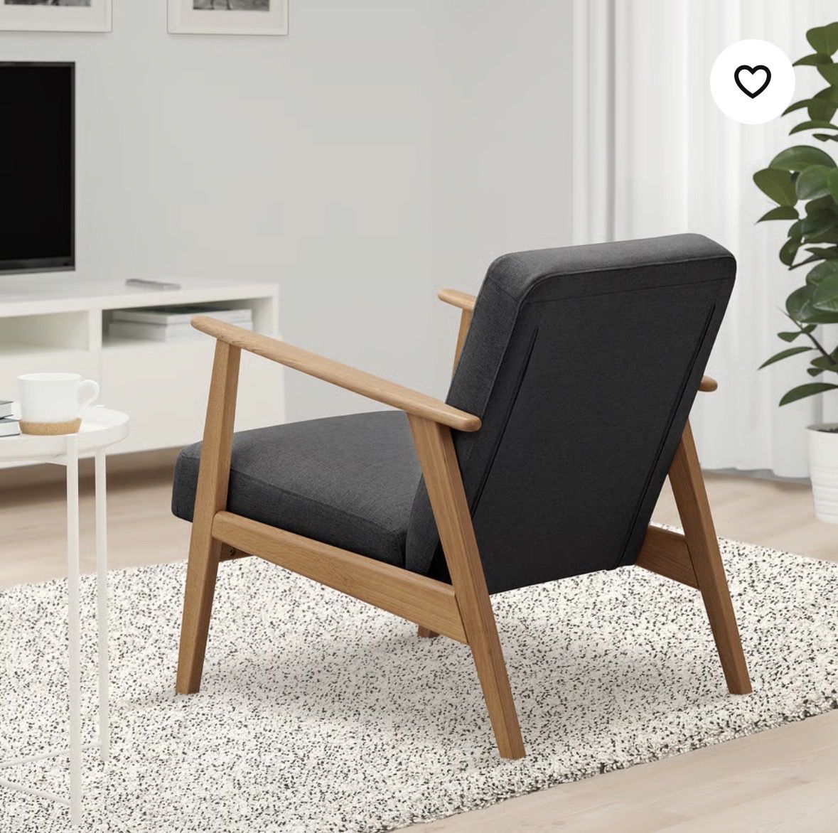 Ikea Poltrone: IKEA Ekenäset Sessel dunkelgrau – Usato da Steffisburg venduto da ThymusVulgaris 6