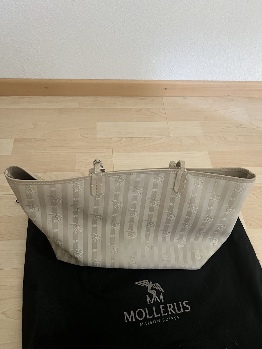 Maison Mollerus Taschen für Damen: Maison Mollerus Shopper Bern im Beige/gold – Gebraucht aus Dietikon von Seviii80 1