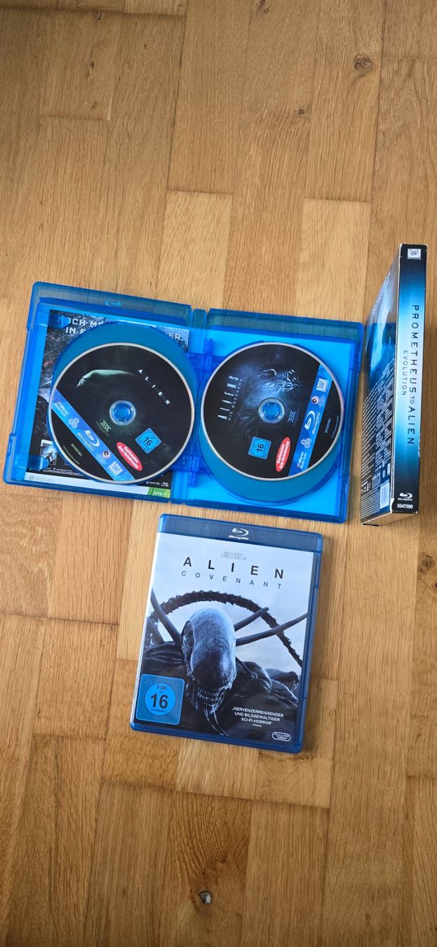 Alle DVDs: Prometheus to Alien Evolution, Collection, Bluray – Gebraucht aus Dübendorf von  3
