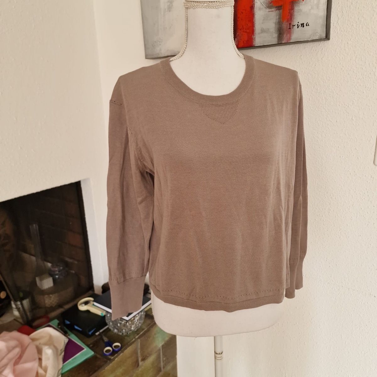 Globus Pullover & Sweatshirts: Globus Essentials Pullover Gr. L beige Baumwolle – Gebraucht aus St. Gallen von mania03