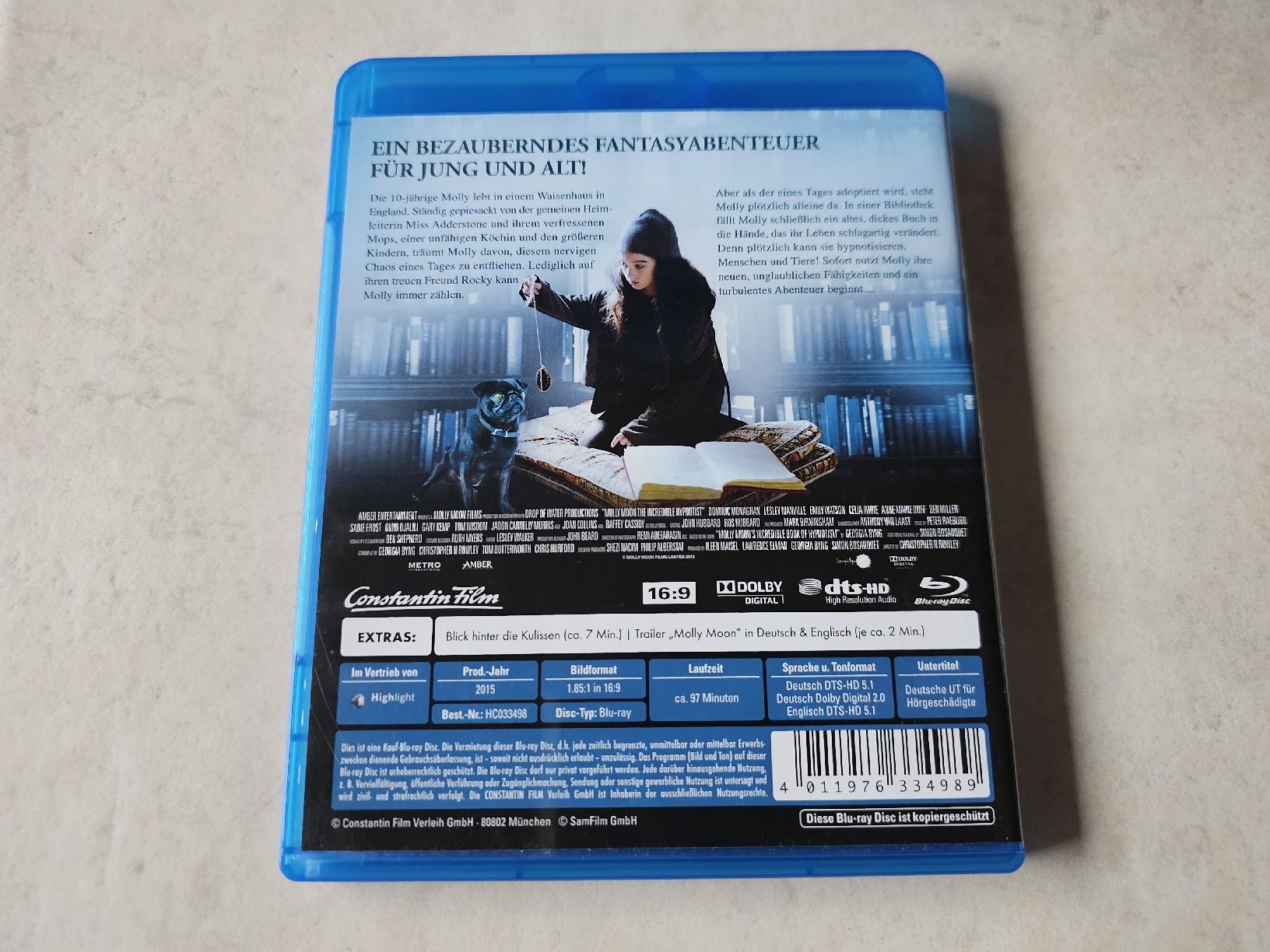 Tutti i DVDs: Molly Moon  /  Bluray – Usato da Schneisingen venduto da backstore24 1