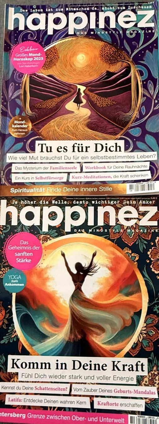 Riviste & Magazine: 10 x Happinez Journale 22 - 25 – Usato da Lommis venduto da manmarmi 4